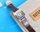 Superclone Cartier Santos 100th Brown Leather Strap 33mm Women (2)_th.jpg